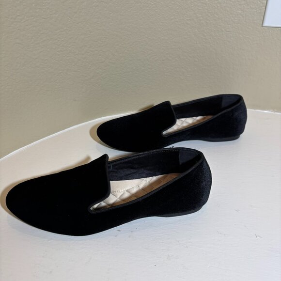 🐥Birdies Starling Black Suede Velvet Slipper Size 9.5 - Picture 6 of 11
